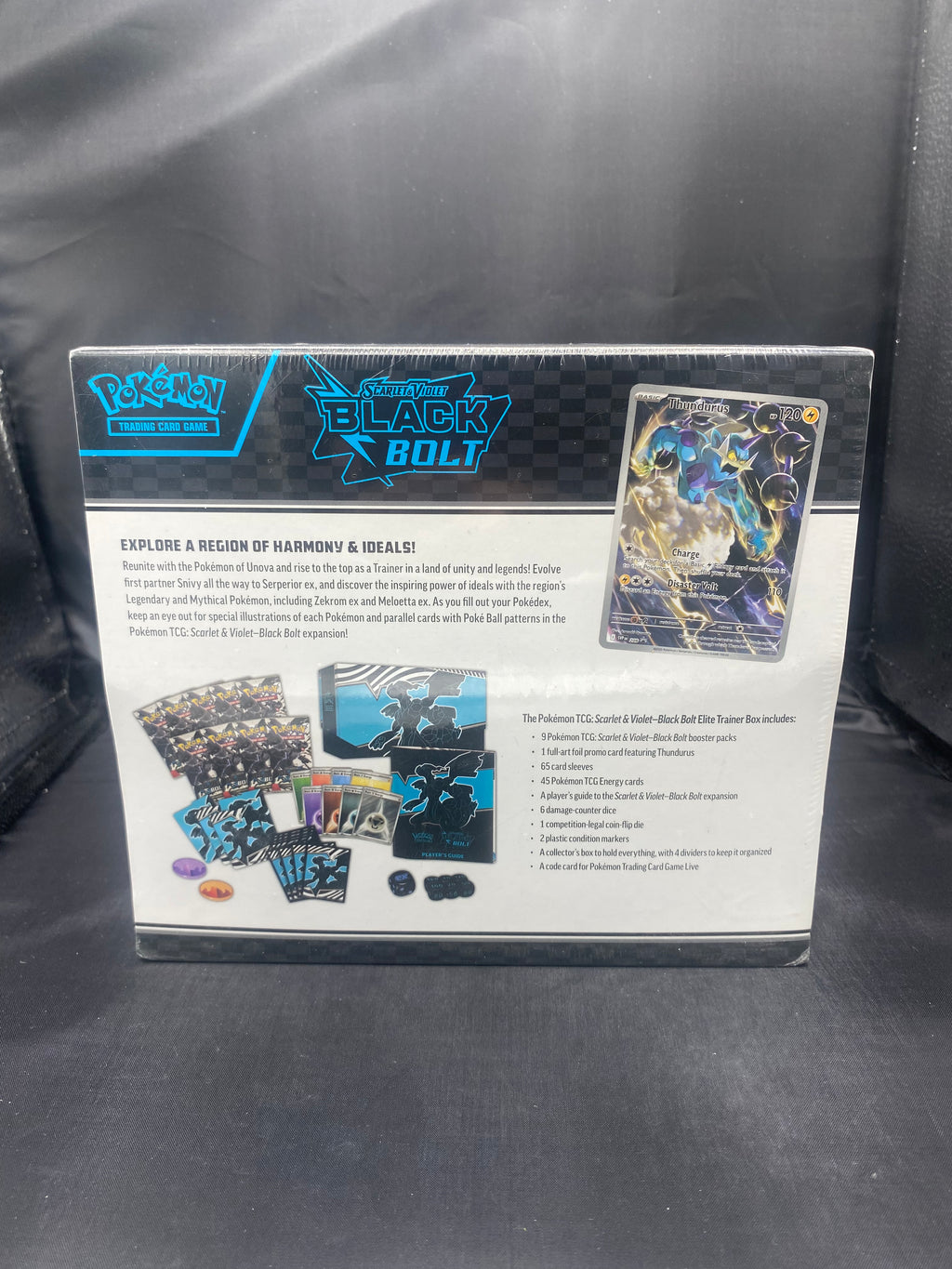 Pokémon black bolt elite trainer box